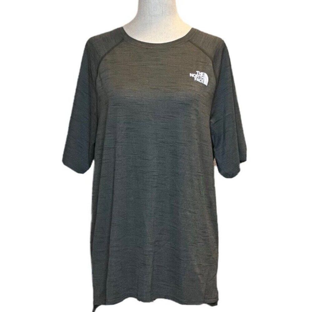 The North Face Men's Voltage Short Sleeve Crew Heathered Gray Size Medium